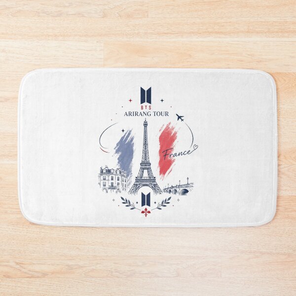 Item preview, BTS ARIRANG Tour France 2026 Inspired Eiffel Tower Paris Design designed and sold by Palette & Hue.