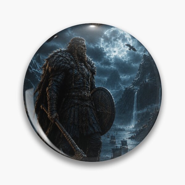 Item preview, Viking Warlord of the Midnight Fjord designed and sold by i-corp.