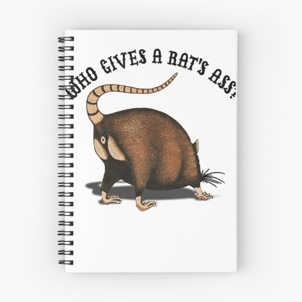 Item preview, Who Gives a Rat's Ass Funny Meme designed and sold by valery-kenz.