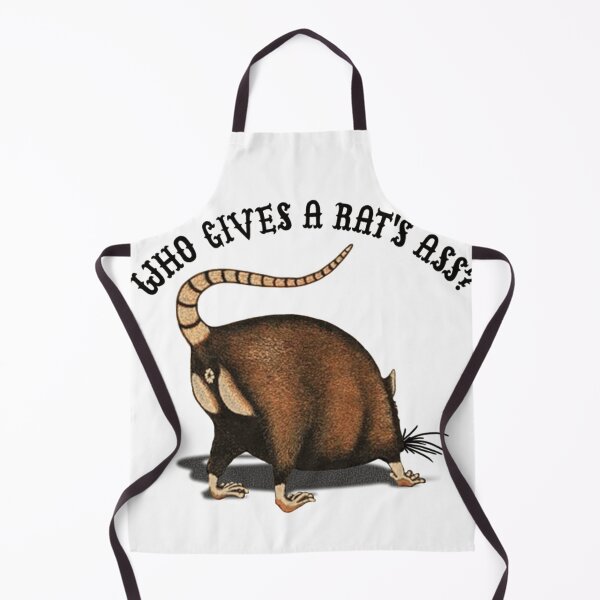 Item preview, Who Gives a Rat's Ass Funny Meme designed and sold by valery-kenz.