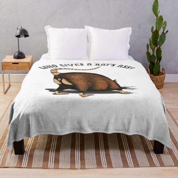 Item preview, Who Gives a Rat's Ass Funny Meme designed and sold by valery-kenz.
