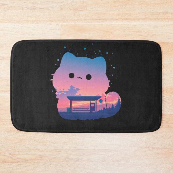 Item preview, Japanese Cute Cat Aesthetic designed and sold by mustbewhy.