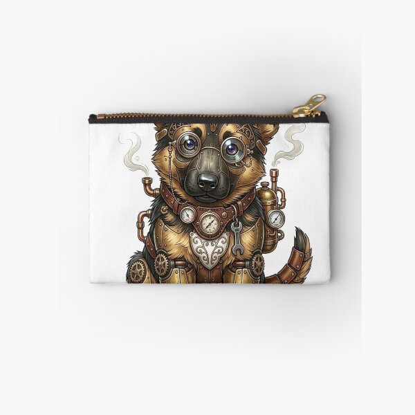 Item preview, German Shepherd Pup Steampunk designed and sold by MarigoldenSoul.