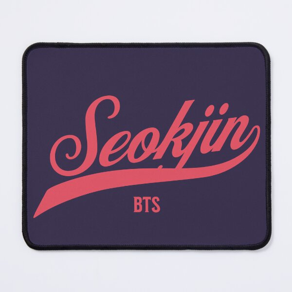 Item preview, BTS jin kim seokjin varsity baseball army pink designed and sold by Morcawork.