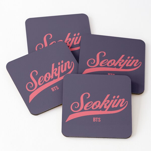 Item preview, BTS jin kim seokjin varsity baseball army pink designed and sold by Morcawork.