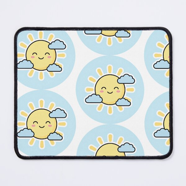 Item preview, Happy Sun - Cute Kawaii Sunshine Sticker designed and sold by Digitalcpy.