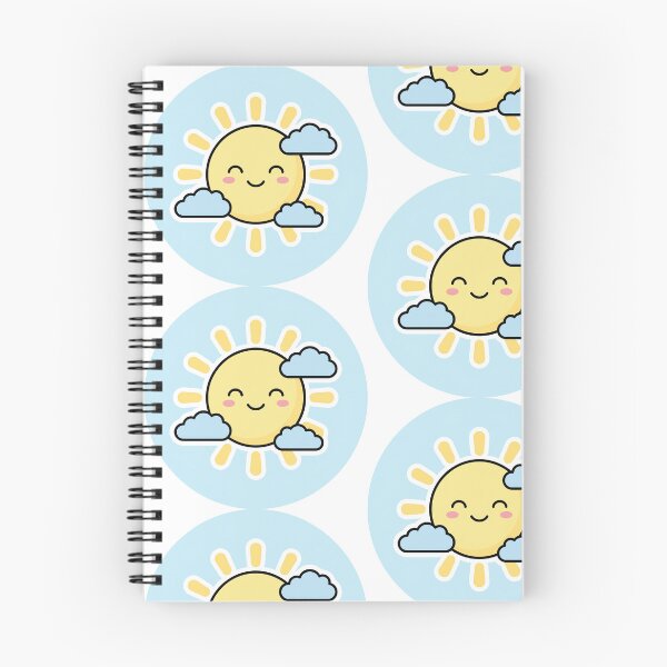 Item preview, Happy Sun - Cute Kawaii Sunshine Sticker designed and sold by Digitalcpy.