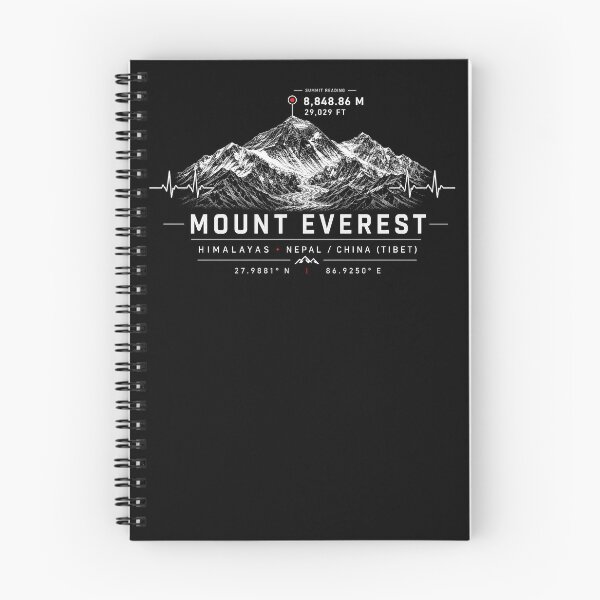 Item preview, ❤️ HEARTBEATS OF THE WORLD COLLECTION ❤️ - Mount Everest Summit Emblem - HIMALAYAS - NEPAL - TIBET - CHINA designed and sold by WheelieGdArt.