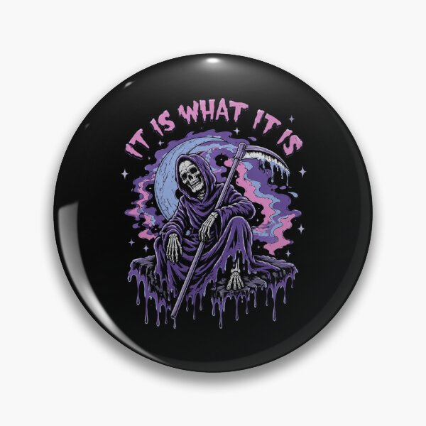 Item preview, Death It Is What It Is Pastel Goth Classic designed and sold by BettaSanzones.