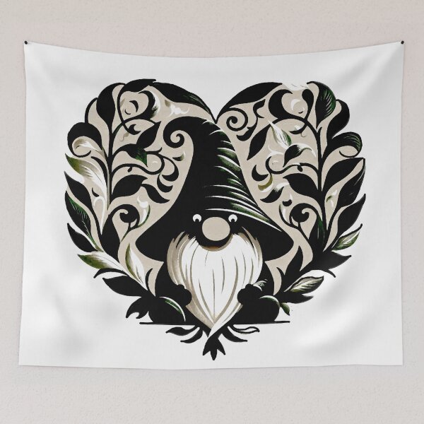 Item preview, Corazón de gnomo designed and sold by ViaARTfactory.