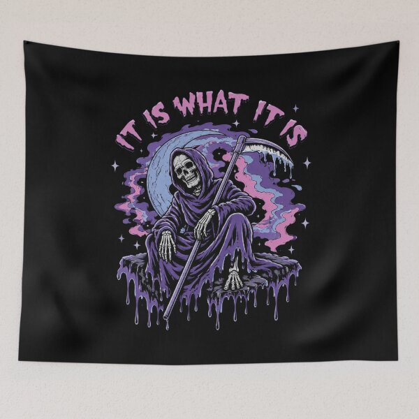 Item preview, Death It Is What It Is Pastel Goth Classic designed and sold by BettaSanzones.