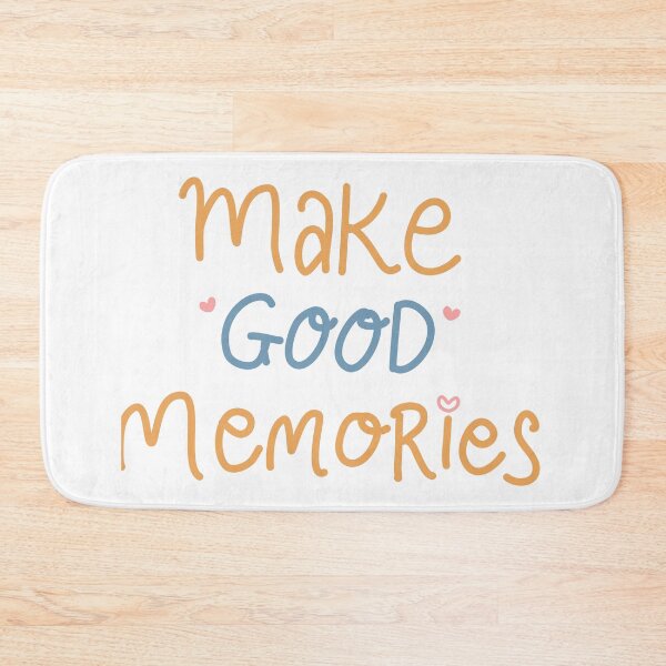 Item preview, Make Good Memories Cute Typography Quote designed and sold by     Fatma Creates.