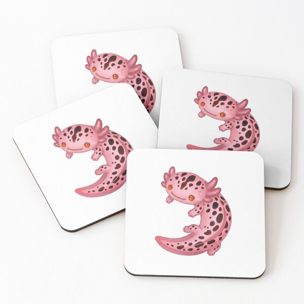 Item preview, Cute Axolotl Design / Pink / Kawaii / Happy axolotl / Magical / Tshirts, mugs, stickers, journals, backpacks etc designed and sold by TeenLake.