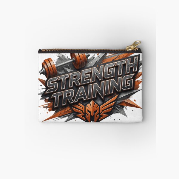 Item preview, Iconic STRENGTH TRAINING Text Design designed and sold by dazzlemakers.