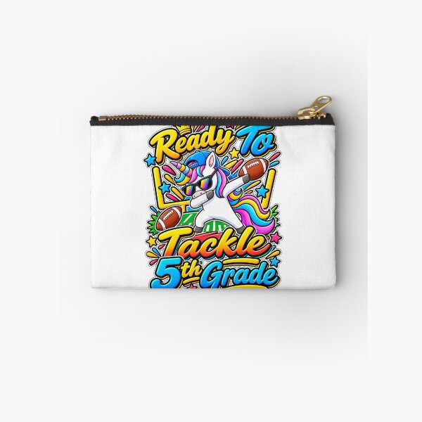 Item preview, Back To School 5th Grade Football Fan Unicorn Kids Gift designed and sold by QuiteOrbit.