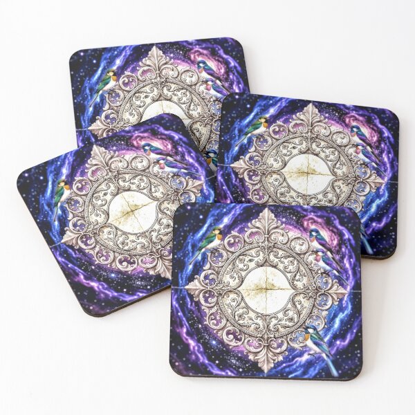 Item preview, Celestial Aviary Bird Wall Art designed and sold by The Empire Of Digital Art..