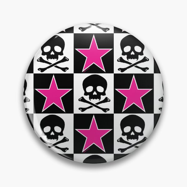 Item preview, Pink Scene Queen Checkerboard designed and sold by JanGrackle.