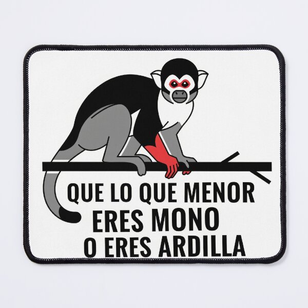 Item preview, Are you a monkey or a squirrel? - Venezuelan Humor designed and sold by elglotonmusical.