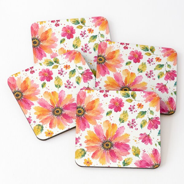 Item preview, Bright Floral Pattern (large) designed and sold by PhoenixorFlame7.