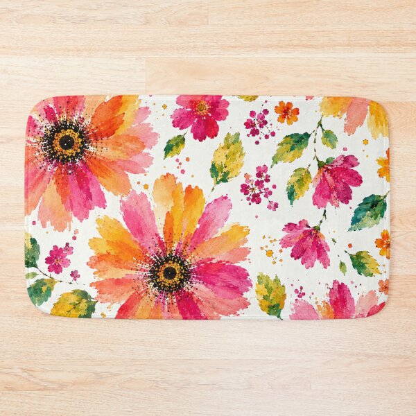 Item preview, Bright Floral Pattern (large) designed and sold by PhoenixorFlame7.