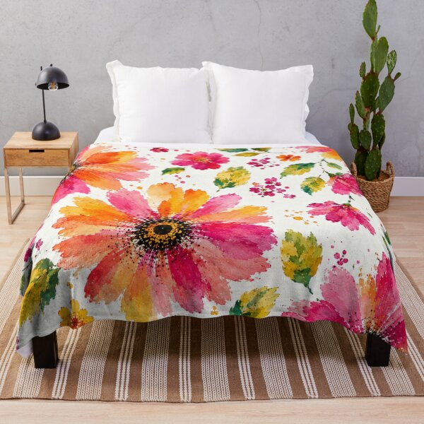 Item preview, Bright Floral Pattern (large) designed and sold by PhoenixorFlame7.