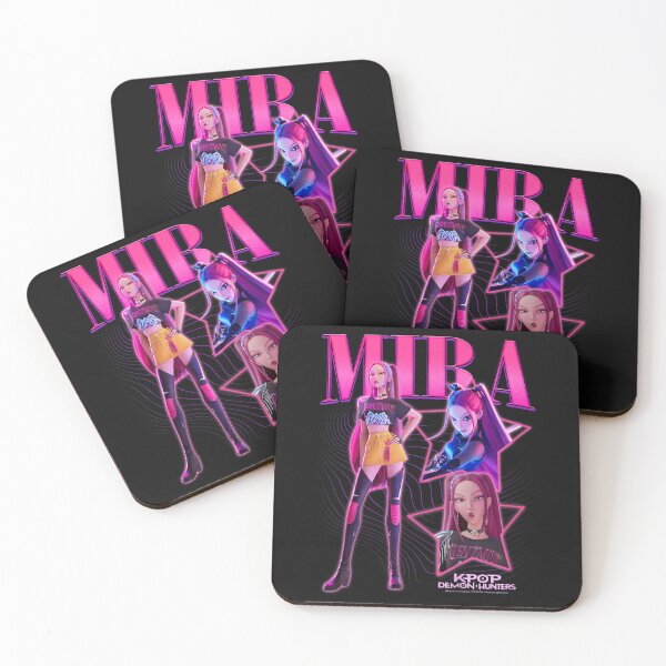 Item preview, Kpop Demon Hunters Halloween Mira Showcase Y2K Style Poster designed and sold by NatashaRosalia.