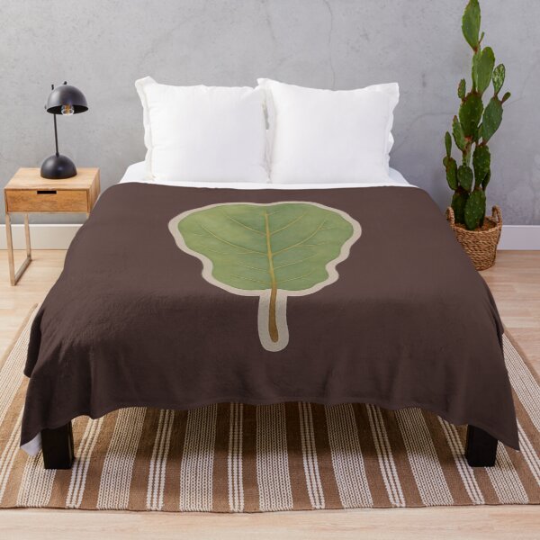 Item preview, Watercolor Botanical Leaves Nature Inspired Collection: Fiddle Leaf designed and sold by PinUpPizzazz.