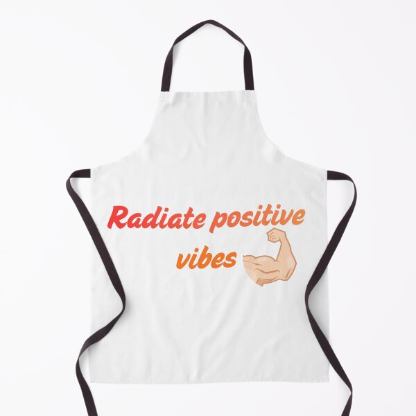 Item preview, Radiate Positive Vibes Motivational Retro Typography designed and sold by     Fatma Creates.