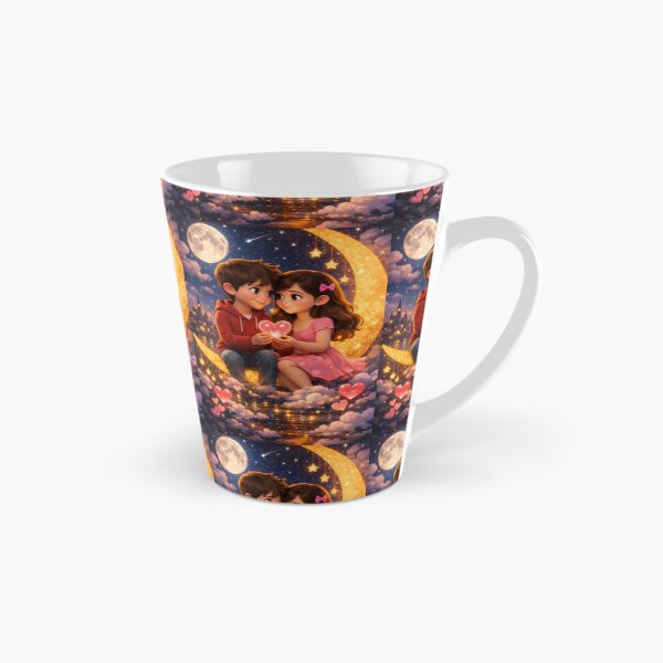 Item preview, “Pareja romántica en la luna – Arte 3D estilo Pixar” designed and sold by yuliettestore.