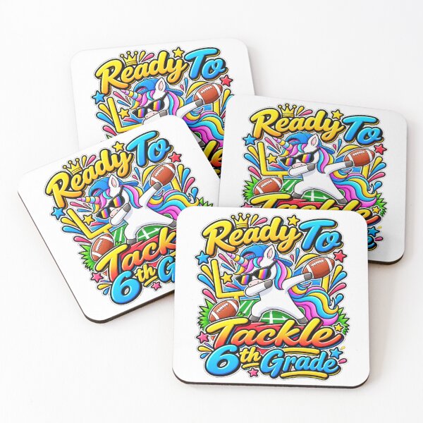 Item preview, Little Athlete Unicorn Sixth Grade Elementary School Design designed and sold by QuiteOrbit.