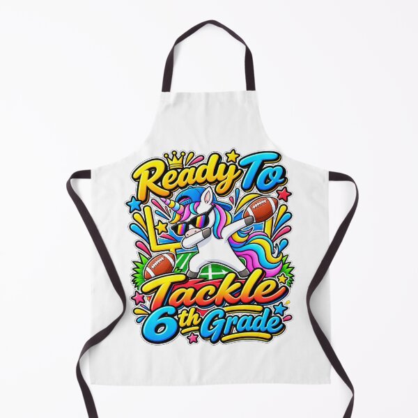 Item preview, Little Athlete Unicorn Sixth Grade Elementary School Design designed and sold by QuiteOrbit.