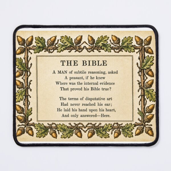 Aperçu de l'œuvre La Bible - Un poème. créée et vendue par Pictures With A Message.