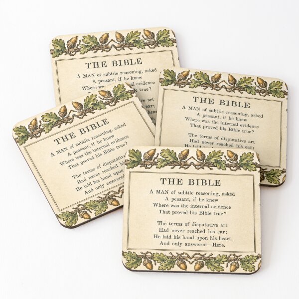Item preview, The Bible - A Poem. designed and sold by Pictures With A Message.