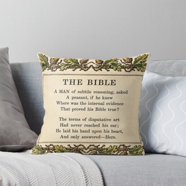 Aperçu de l'œuvre La Bible - Un poème. créée et vendue par Pictures With A Message.