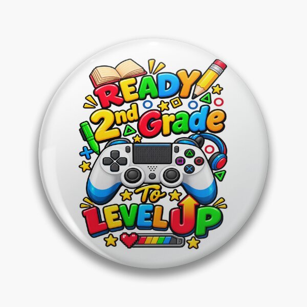 Item preview, second Grade Gamer School Kid Level Up Back To School Gift designed and sold by QuiteOrbit.