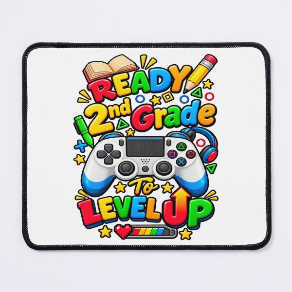 Item preview, second Grade Gamer School Kid Level Up Back To School Gift designed and sold by QuiteOrbit.
