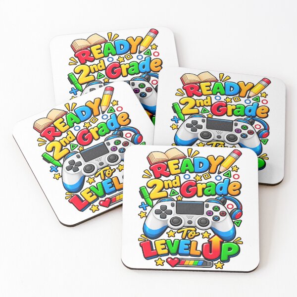 Item preview, second Grade Gamer School Kid Level Up Back To School Gift designed and sold by QuiteOrbit.