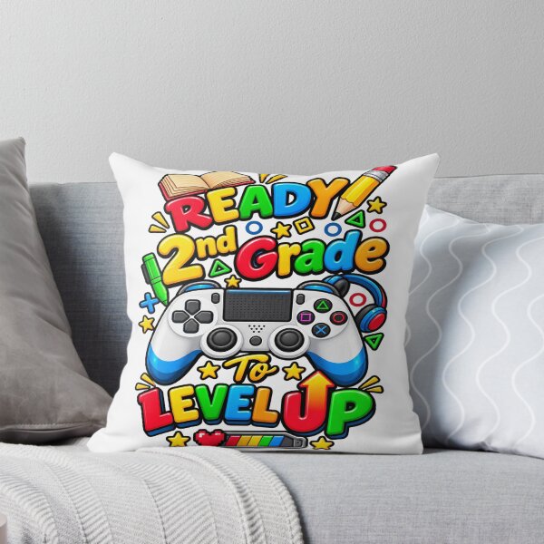 Item preview, second Grade Gamer School Kid Level Up Back To School Gift designed and sold by QuiteOrbit.