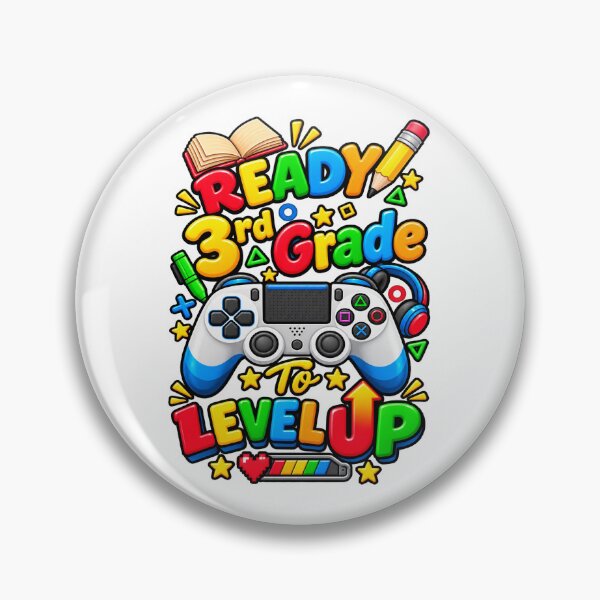 Item preview, Level Up To Third Grade Gaming School Student Back To School designed and sold by QuiteOrbit.