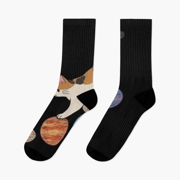 Item preview, Calico Cat walks across the Galaxy. designed and sold by Birdie and Flynn.
