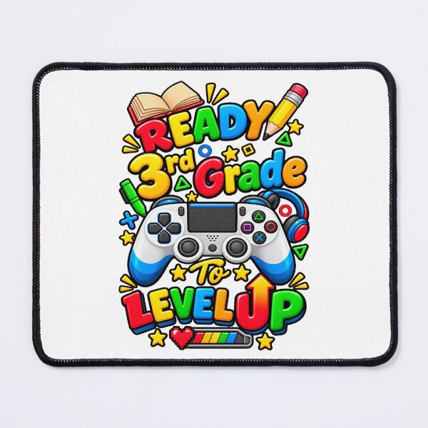 Item preview, Level Up To Third Grade Gaming School Student Back To School designed and sold by QuiteOrbit.