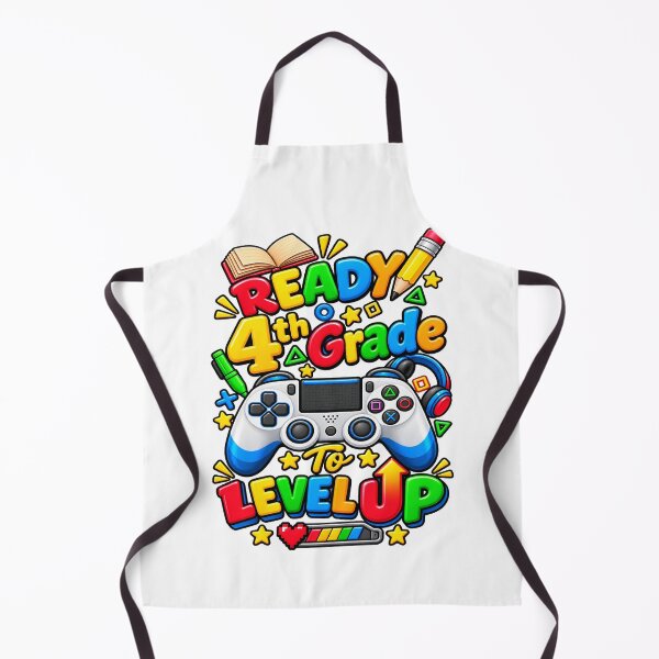 Item preview, Cute Gamer Kid 4th Grade Elementary School Back To School Design designed and sold by QuiteOrbit.