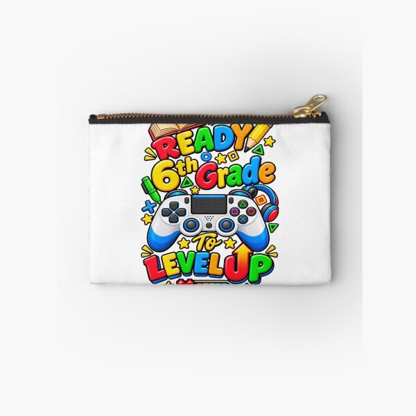 Item preview, Ready For sixth Grade Level Up Gamer School Spirit Kids designed and sold by QuiteOrbit.