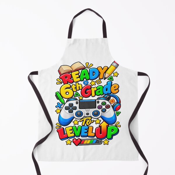 Item preview, Ready For sixth Grade Level Up Gamer School Spirit Kids designed and sold by QuiteOrbit.