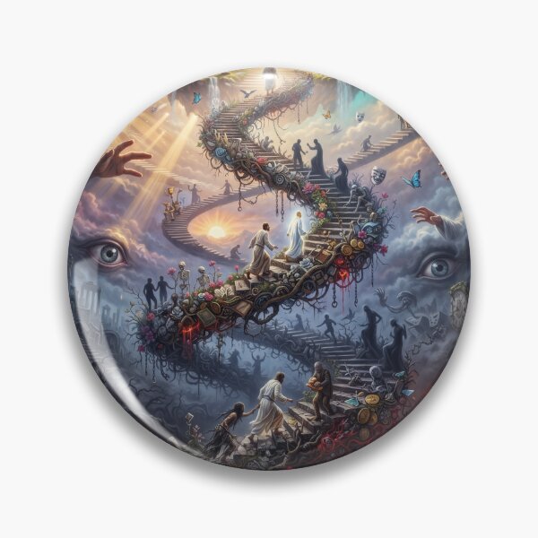 Item preview, The Spiral Ladder of Life and Death  designed and sold by FindingSelf.