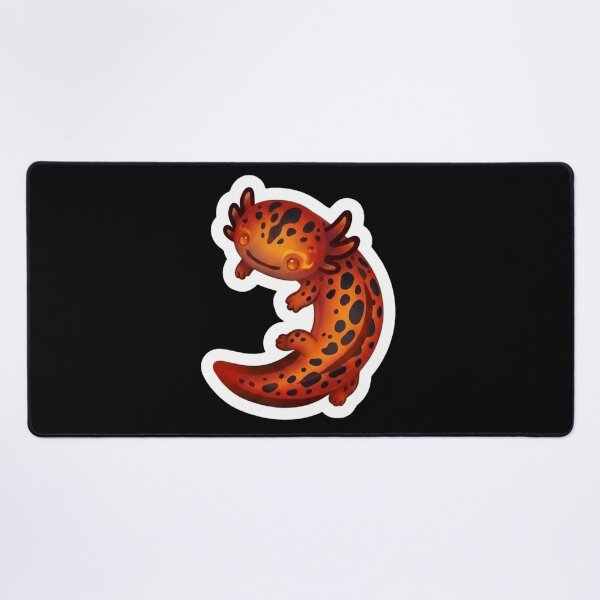 Item preview, Cute Axolotl Design / Orange / Kawaii / Happy axolotl / Magical / Tshirts, mugs, stickers, journals, backpacks etc designed and sold by TeenLake.