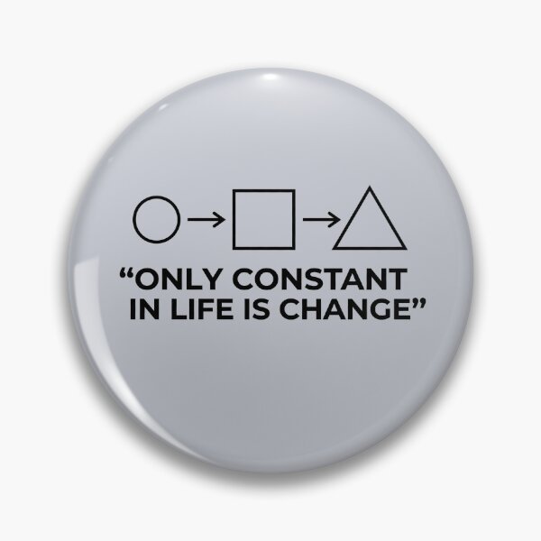 Item preview, Only Constant in Life is Change • Philosopher Heraclitus designed and sold by Applecrunch.