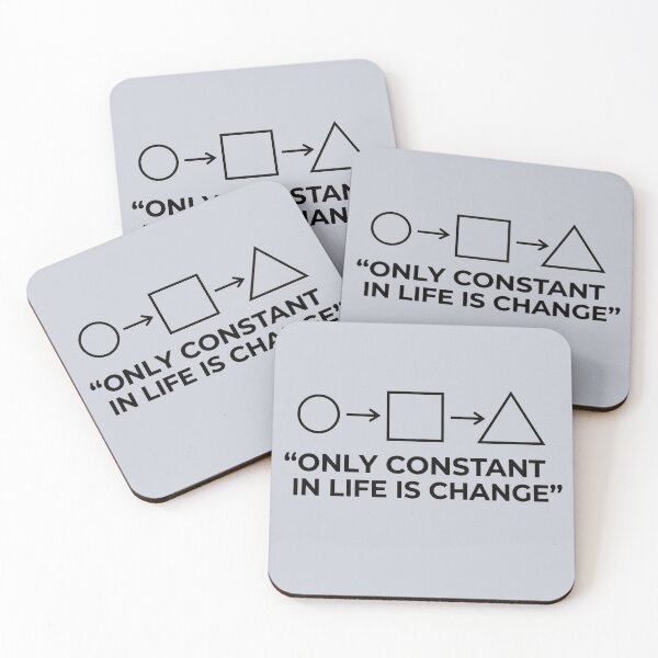 Item preview, Only Constant in Life is Change • Philosopher Heraclitus designed and sold by Applecrunch.