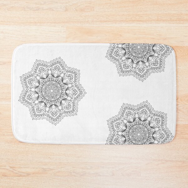 Item preview, Lotus Mandala Line Art designed and sold by ArtBySaMandala.
