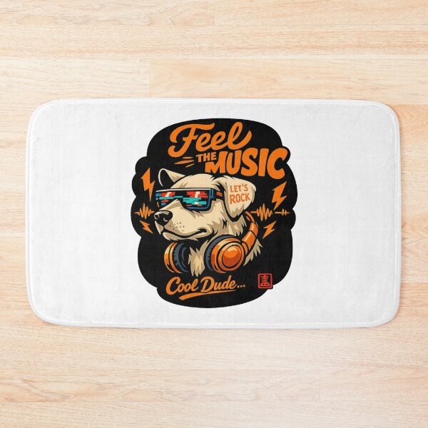 Item preview, Cool Dog – Feel The Music designed and sold by AleksKos.